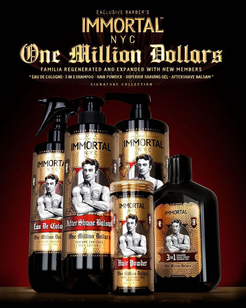 Gel para Afeitar Immortal One Million Dollars