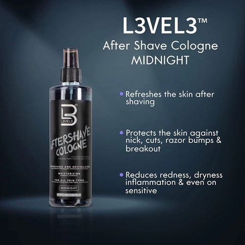 After Shave Cologne L3VEL3 - Midnight
