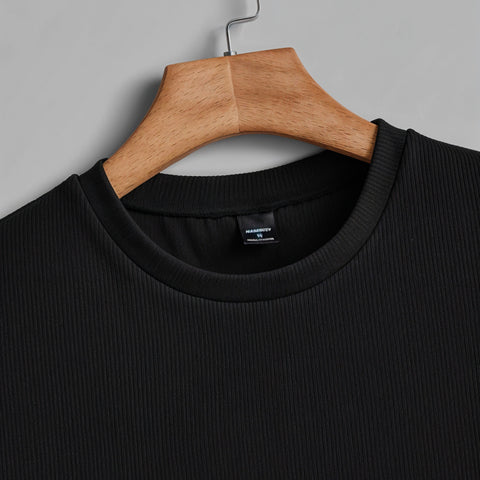 Camisetas Rayadas Negro, Gris, Blanco