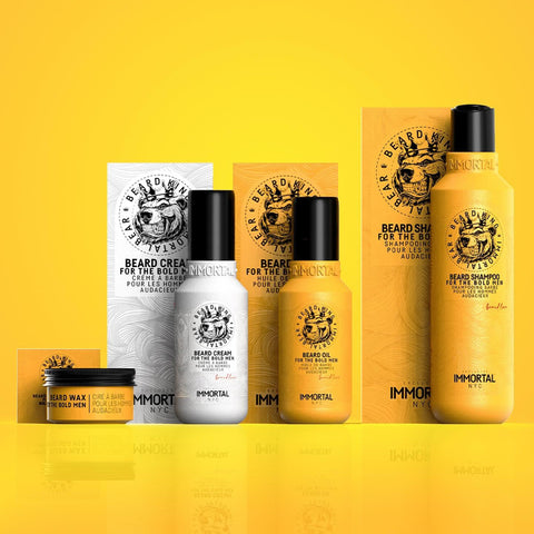 Combo - KIT Cuidado Barba Immortal Beard King