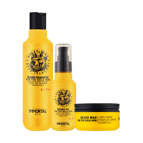 Combo - KIT Cuidado Barba Immortal Beard King