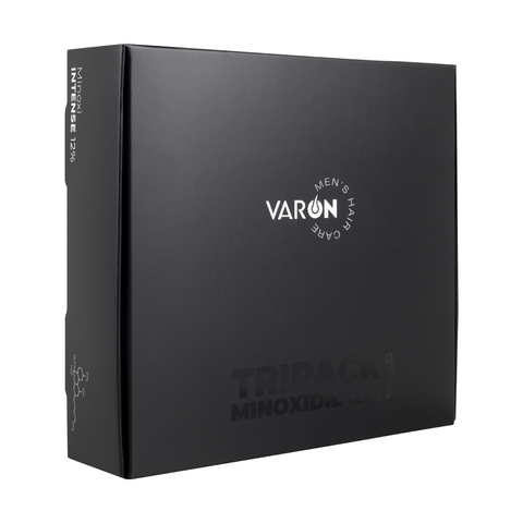 Combo Minoxidil Varón 12% Tripack