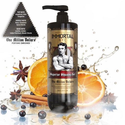 Gel para Afeitar Immortal One Million Dollars