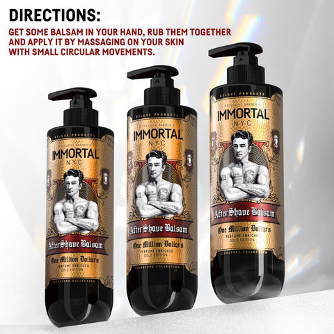 Gel para Afeitar Immortal One Million Dollars