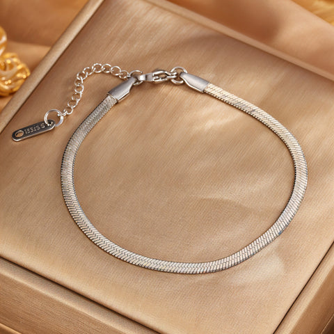 Pulsera Plateada Serpiente Verstappen