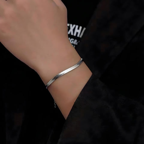 Pulsera Plateada Serpiente Verstappen