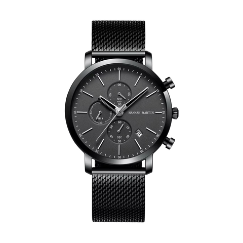 Reloj HM Vettel Negro | Blanco