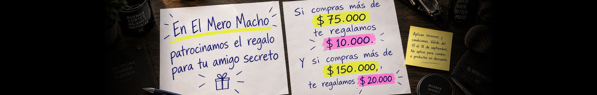 Patrocinamos el regalo para tu amigo secreto.