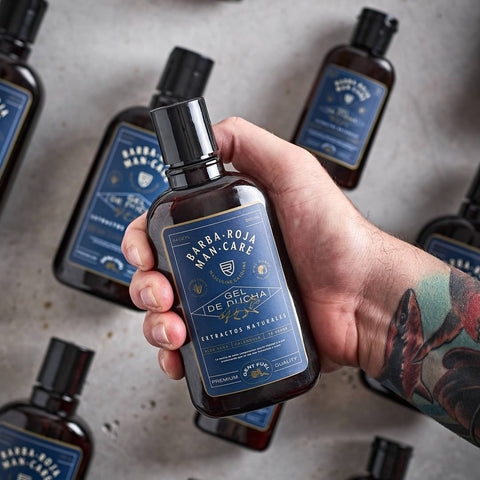 Gel de Ducha Barba Roja x 250ml (Jabón Líquido)
