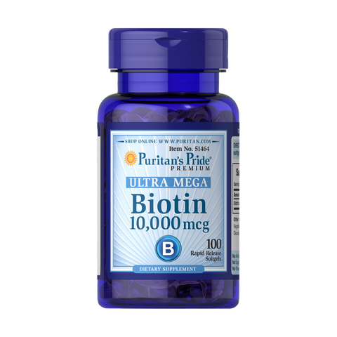 Biotina Puritan's Pride 10,000 mcg