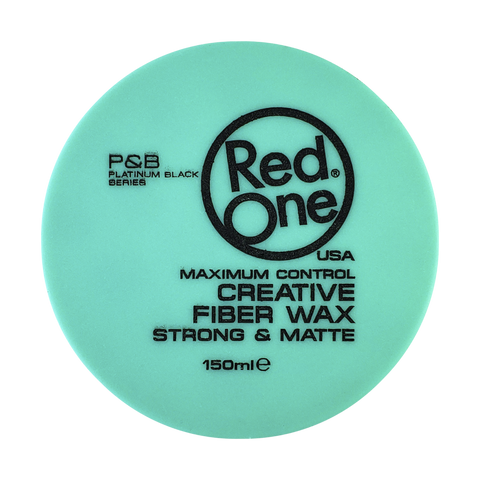 Cera Red One Aguamarina Creative Fiber Wax Strong y Matte
