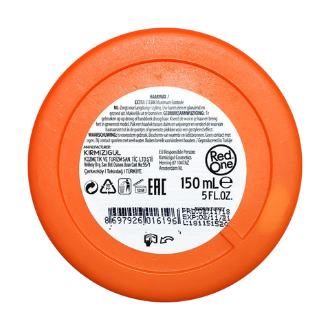 Cera Red One Naranja Aqua Hair Gel Wax