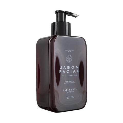 Jabón Facial Barba Roja 300ml.