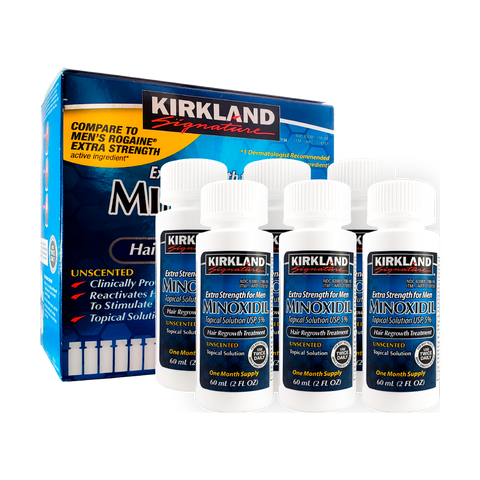 Caja de Minoxidil Kirkland 5% x 6 unidades