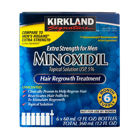 Caja de Minoxidil Kirkland 5% x 6 unidades