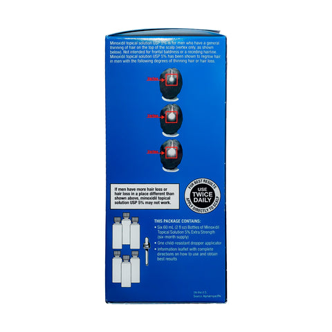 Caja de Minoxidil Kirkland 5% x 6 unidades