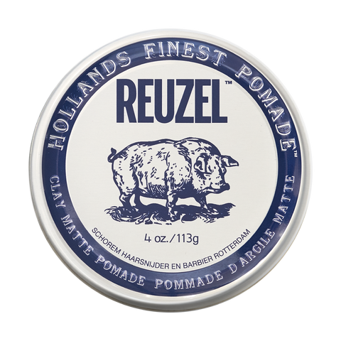 Reuzel Cera Blanca Clay Matte 4oz