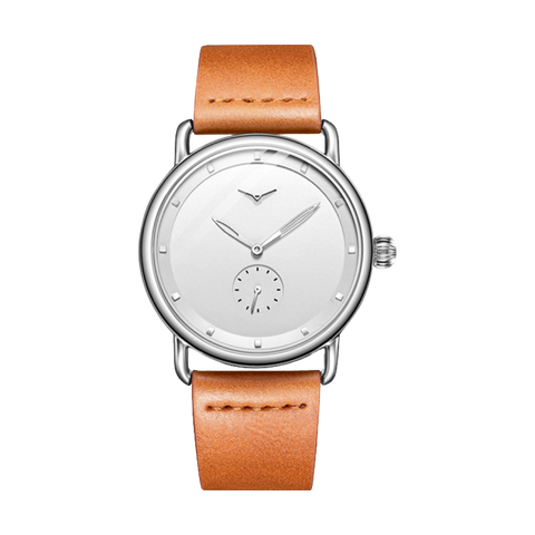 Reloj Minimalista Onola San Diego - Blanco Café