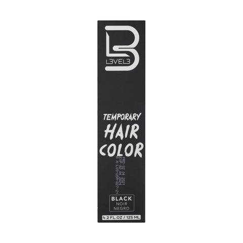 Tinte para cabello y barba L3VEL3 - Color Negro