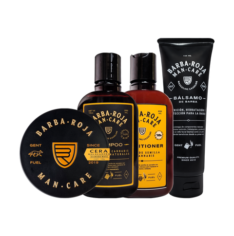 Combo - KIT Barba Cabello Barba Roja