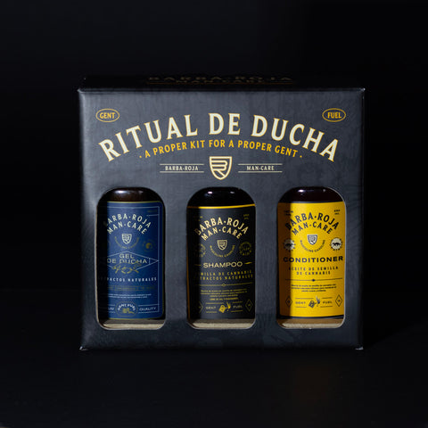 KIT Ritual de Ducha Barba Roja Grande 250ml