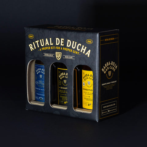 KIT Ritual de Ducha Barba Roja Grande 250ml