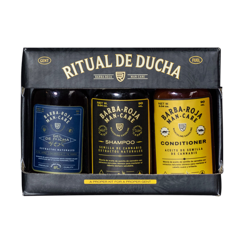 KIT Ritual de Ducha Barba Roja Grande 250ml