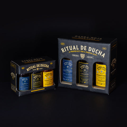 KIT Ritual de Ducha Barba Roja Grande 250ml