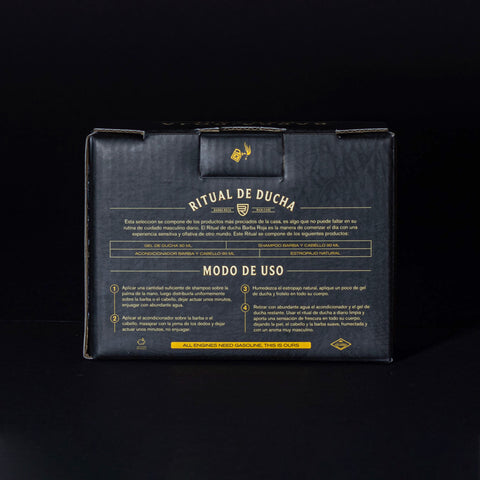 KIT Ritual de Ducha Barba Roja Grande 250ml