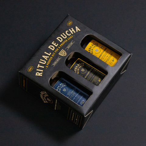 KIT Ritual de Ducha Barba Roja Grande 250ml
