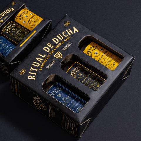 KIT Ritual de Ducha Barba Roja Grande 250ml