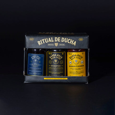 KIT Ritual de Ducha Barba Roja Grande 250ml