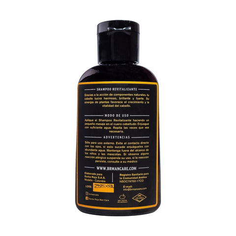 Shampoo Barba & Cabello Barba Roja x 90ml