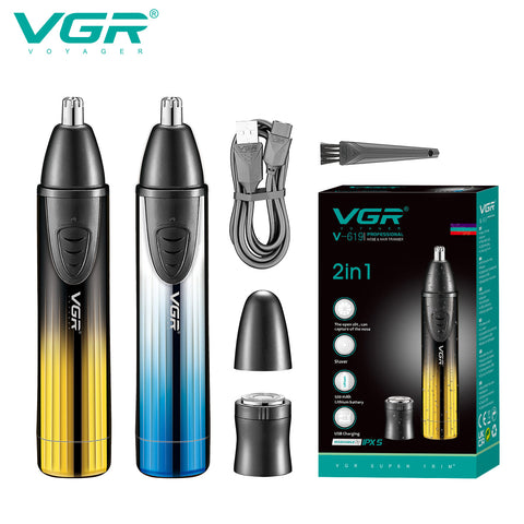 Recortadora Nasal 2 en 1 VGR V-619
