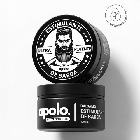 Bálsamo para barba con Minoxidil 20% Apolo