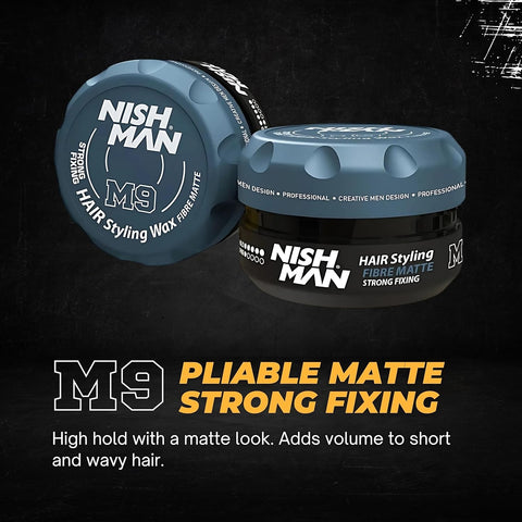 Cera Nishman M9 - Mate Fibrosa Fuerte