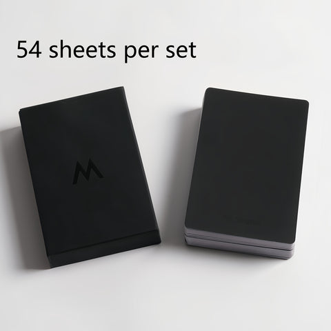 Baraja de Cartas Negras Poker