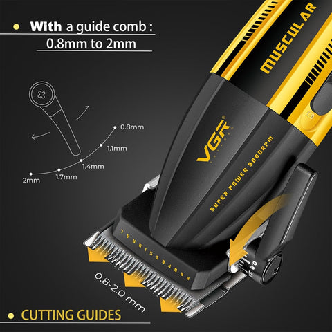 Máquina Hair Clipper VGR Voyager V-285 Muscular C1