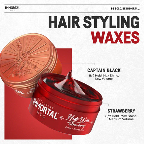 Cera Immortal NYC Roja Hair Wax Strawberry