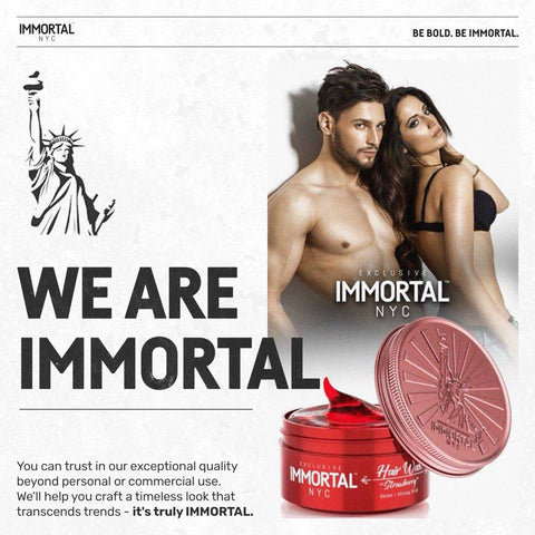 Cera Immortal NYC Roja Hair Wax Strawberry