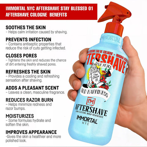Aftershave Immortal NYC Stay Blessed 01