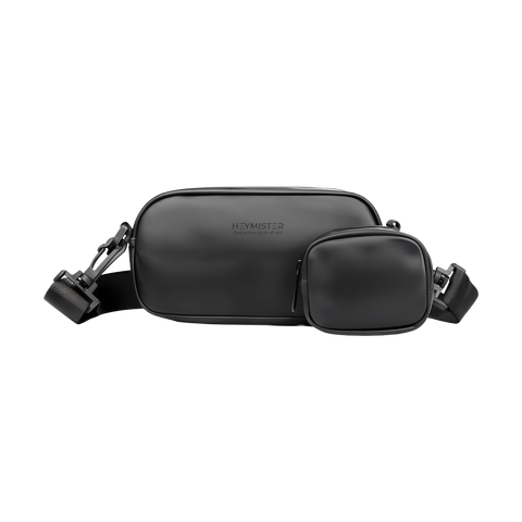 Bandolera Negra Minimalista
