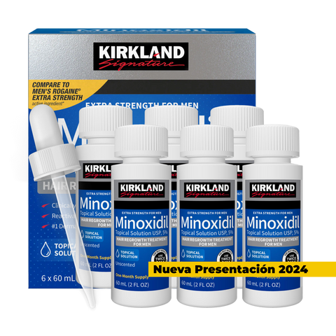 Caja de Minoxidil Kirkland 5% x 6 unidades