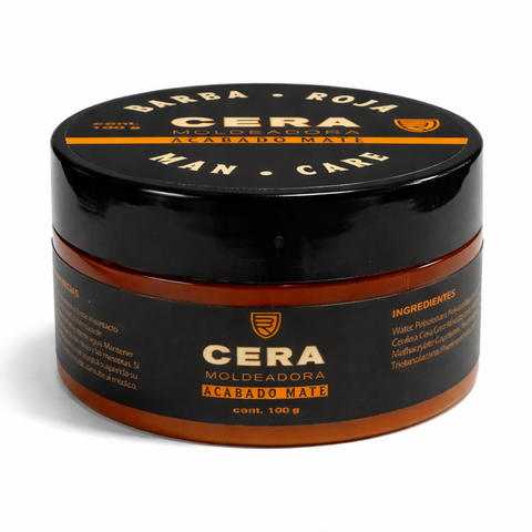 Cera Barba Roja Mate 100g.