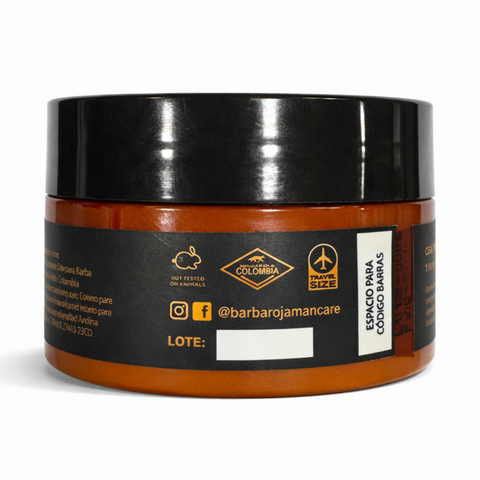 Cera Barba Roja Mate 100g.