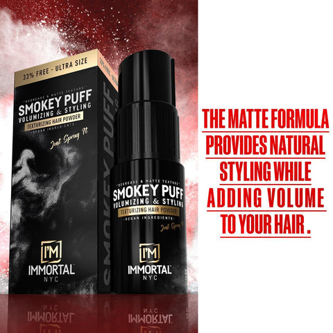 Cera En Polvo Immortal Smokey Puff Negra