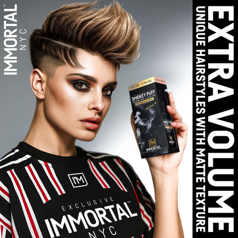 Cera En Polvo Immortal Smokey Puff Negra