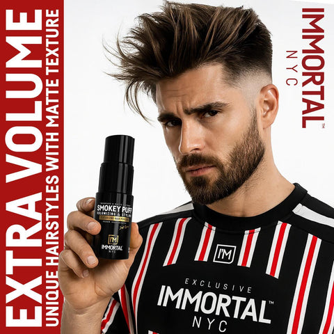 Cera En Polvo Immortal Smokey Puff Negra