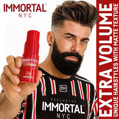 Cera En Polvo Immortal Smokey Puff Roja