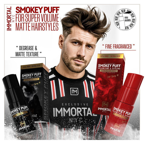 Cera En Polvo Immortal Smokey Puff Roja